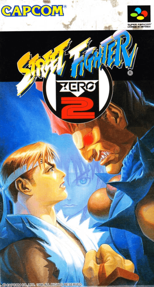 街头霸王 - 少年街霸 Zero 2 (J) 封面